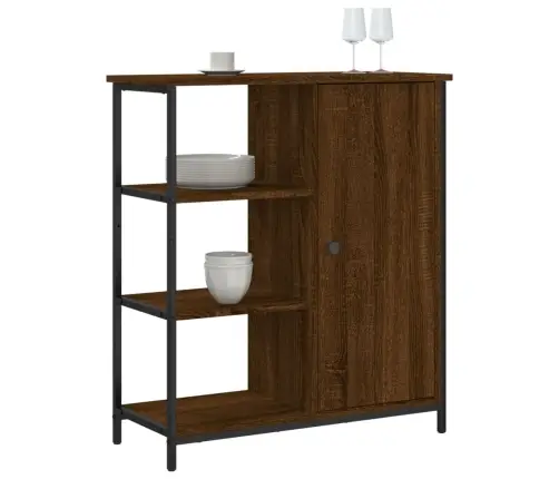 Šoninė Spintelė, Ruda Ąžuolo, 70X30X80cm Apdirbta Mediena