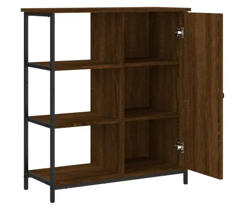 Šoninė Spintelė, Ruda Ąžuolo, 70X30X80cm Apdirbta Mediena