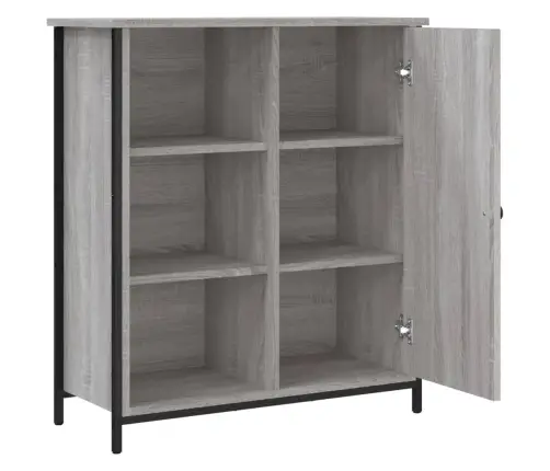 Skapītis, Pelēka Ozolkoka, 70X30X80 Cm, Inženierijas Koks Vidaxl