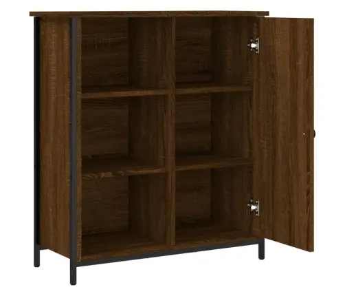 Šoninė Spintelė, Ruda Ąžuolo, 70X30X80cm Apdirbta Mediena