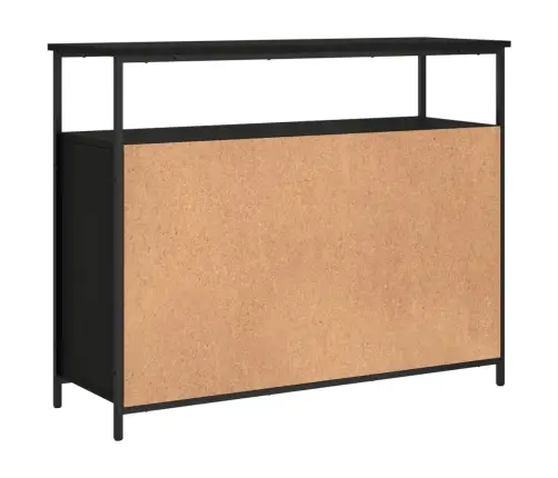 Puhvetkapp, Must, 100 X 35 X 80 cm Tehispuit