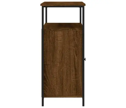 Kumode, Ozolkoka Krāsa, 100X35X80 Cm, Inženierijas Koks Vidaxl