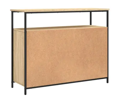 Kumode, Ozolkoka Krāsa, 100X35X80 Cm, Inženierijas Koks Vidaxl