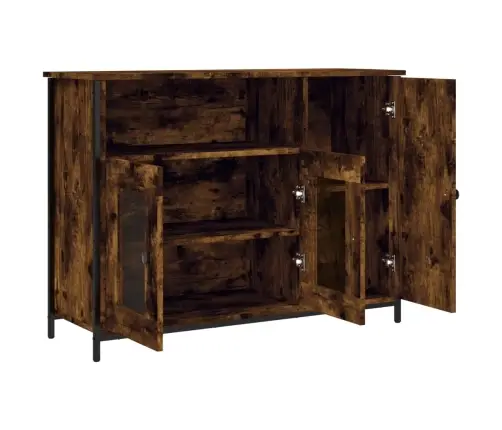Kumode, Ozolkoka Krāsa, 100X35X75 Cm, Inženierijas Koks Vidaxl Kumode, Ozolkoka Krāsa, 100X35X75 Cm, Inženierijas Koks Vidaxl