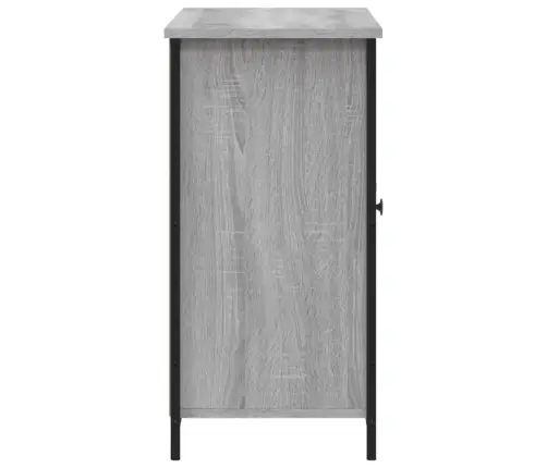 Kumode, Pelēka Ozolkoka, 100X35X70 Cm, Inženierijas Koks Vidaxl