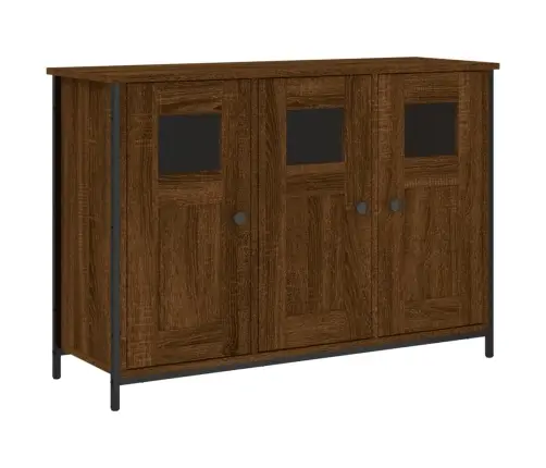 Kumode, Ozolkoka Krāsa, 100X35X70 Cm, Inženierijas Koks Vidaxl