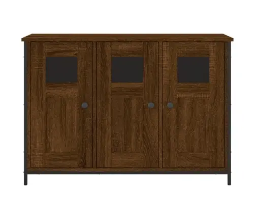 Kumode, Ozolkoka Krāsa, 100X35X70 Cm, Inženierijas Koks Vidaxl