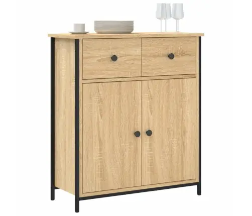 Skapītis, Ozolkoka Krāsa, 70X30X80 Cm, Inženierijas Koks Vidaxl