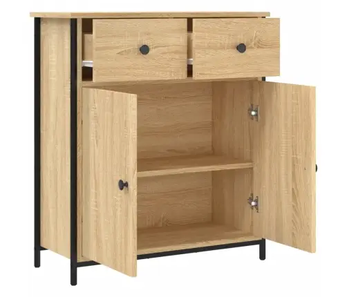 Skapītis, Ozolkoka Krāsa, 70X30X80 Cm, Inženierijas Koks Vidaxl