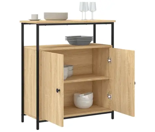 Skapītis, Ozolkoka Krāsa, 70X30X80 Cm, Inženierijas Koks Vidaxl Skapītis, Ozolkoka Krāsa, 70X30X80 Cm, Inženierijas Koks Vidaxl