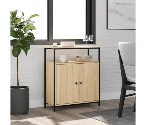 Skapītis, Ozolkoka Krāsa, 70X30X80 Cm, Inženierijas Koks Vidaxl Skapītis, Ozolkoka Krāsa, 70X30X80 Cm, Inženierijas Koks Vidaxl