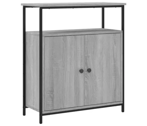 Skapītis, Pelēka Ozolkoka, 70X30X80 Cm, Inženierijas Koks Vidaxl