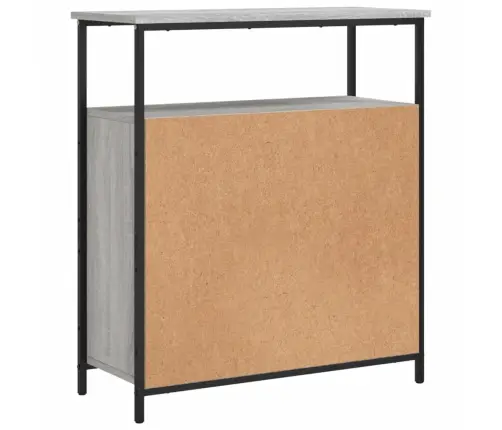 Skapītis, Pelēka Ozolkoka, 70X30X80 Cm, Inženierijas Koks Vidaxl