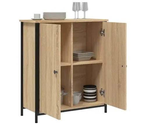 Skapītis, Ozolkoka Krāsa, 70X30X80 Cm, Inženierijas Koks Vidaxl