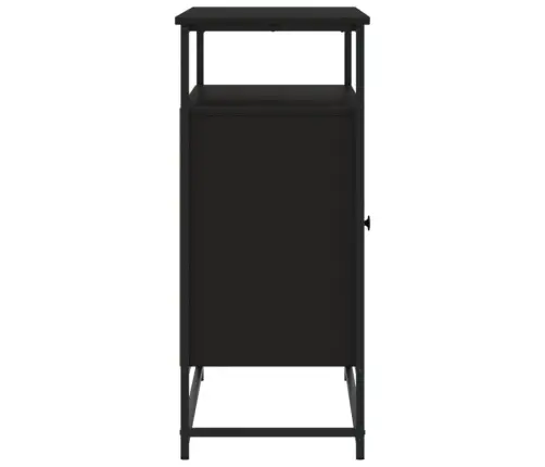 Puhvetkapp, Must, 100 X 35 X 80 cm Tehispuit