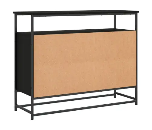 Puhvetkapp, Must, 100 X 35 X 80 cm Tehispuit