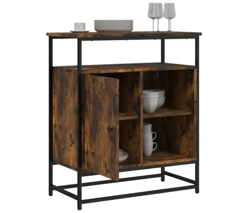 Kumode, Ozolkoka Krāsa, 69X35X80 Cm, Inženierijas Koks Vidaxl