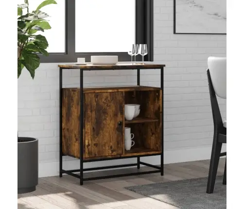 Kumode, Ozolkoka Krāsa, 69X35X80 Cm, Inženierijas Koks Vidaxl