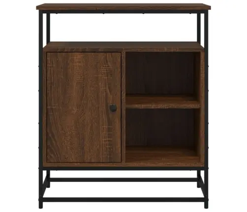 Kumode, Ozolkoka Krāsa, 69X35X80 Cm, Inženierijas Koks Vidaxl