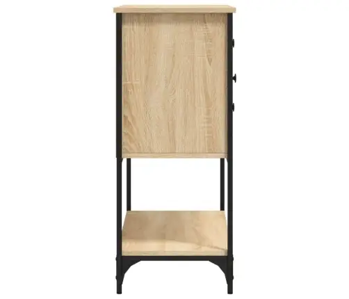 Kumode, Ozolkoka Krāsa, 100X36X85 Cm, Inženierijas Koks Vidaxl