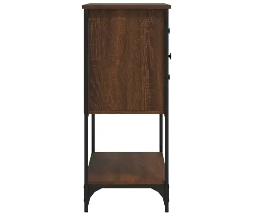 Kumode, Ozolkoka Krāsa, 100X33X75 Cm, Inženierijas Koks Vidaxl