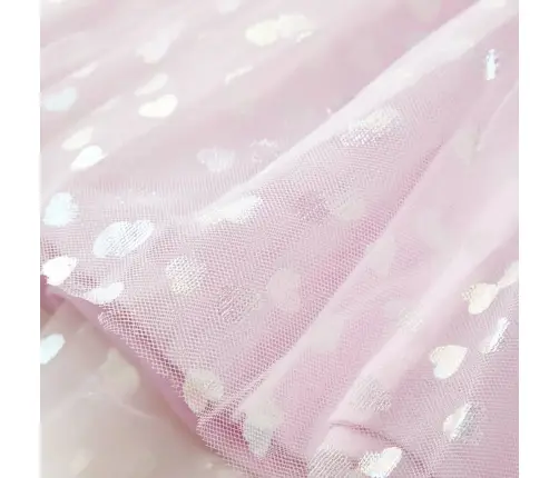 Bērnu Kleita Ar Volāniem, Gaiši Rozā, 104