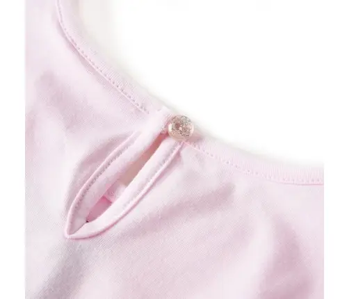 Bērnu Kleita Ar Volāniem, Gaiši Rozā, 116