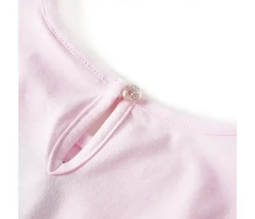 Bērnu Kleita Ar Volāniem, Gaiši Rozā, 128