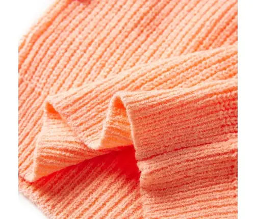 Bērnu Džemperis, Adīts, Spilgti Oranžs, 140