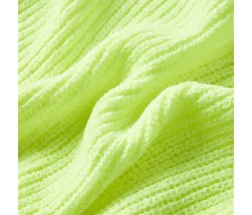 Vaikiškas Megztinis, Neoninės Geltonos Spalvos, Megztas, 104 Dydžio