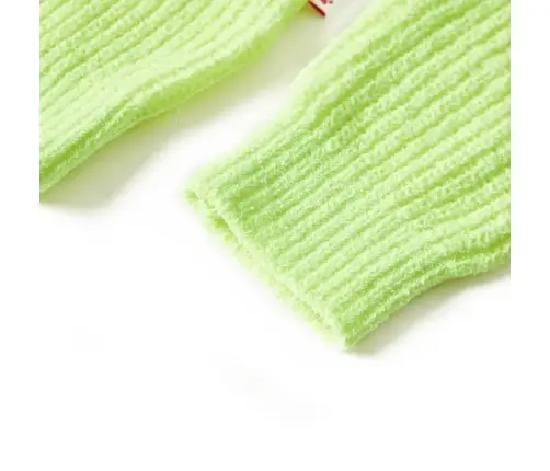 Bērnu Džemperis, Adīts, Neona Dzeltens, 128