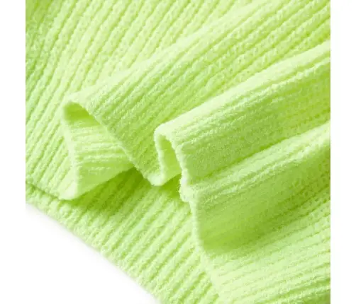 Bērnu Džemperis, Adīts, Neona Dzeltens, 128