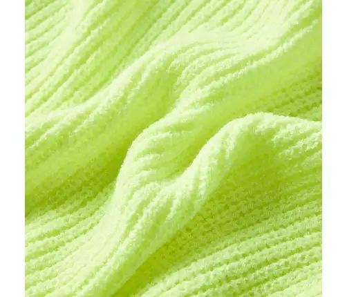 Bērnu Džemperis, Adīts, Neona Dzeltens, 140