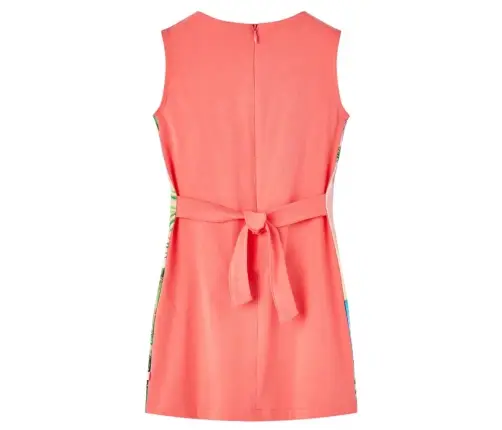 Vaikiška Suknelė, Koralinės Spalvos, 104 Dydžio