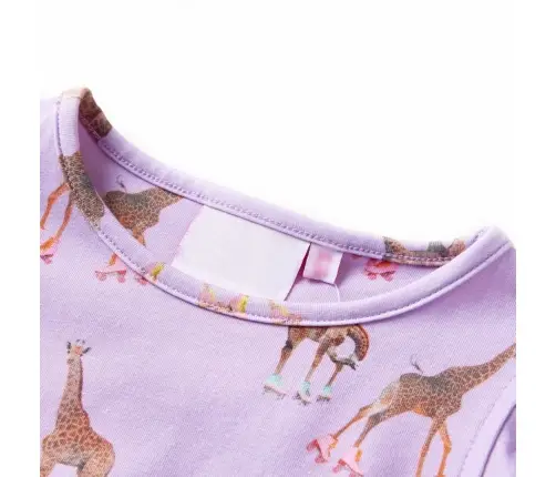 Vaikiška Suknelė Su Rankovėmis Su Raukiniais/Sutraukiama Juostele