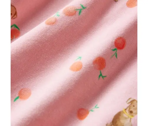 Bērnu Kleita Ar Aukliņu, Gaiši Oranža, 116