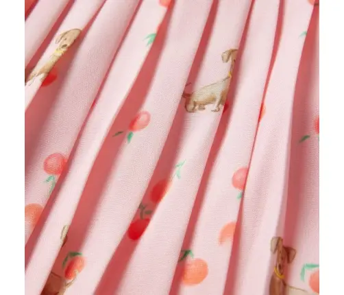 Flisēti Bērnu Svārki, Gaiši Oranži, 104