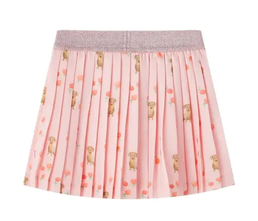 Flisēti Bērnu Svārki, Gaiši Oranži, 128