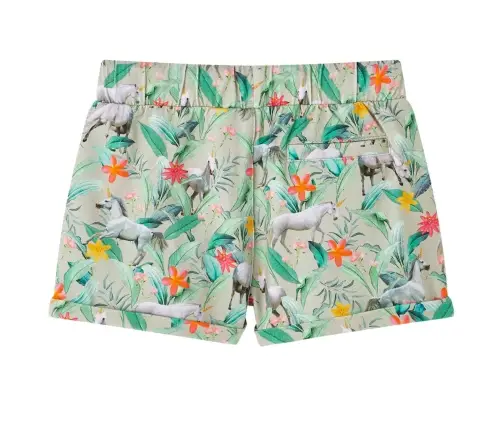 Bērnu Šorti Ar Aukliņu, Gaiša Haki, 104