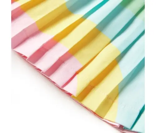 Vaikiškas Klostuotas Sijonas, Šviesiai Rožinės Spalvos, 116 Dydžio