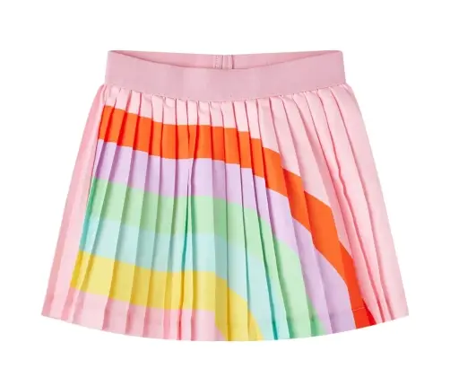 Laste Plisseeritud Seelik, Heleroosa, 140