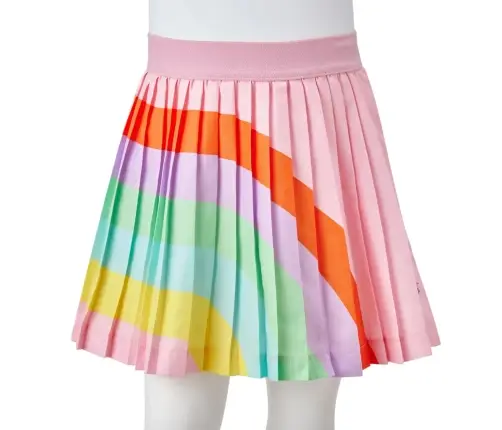 Laste Plisseeritud Seelik, Heleroosa, 140