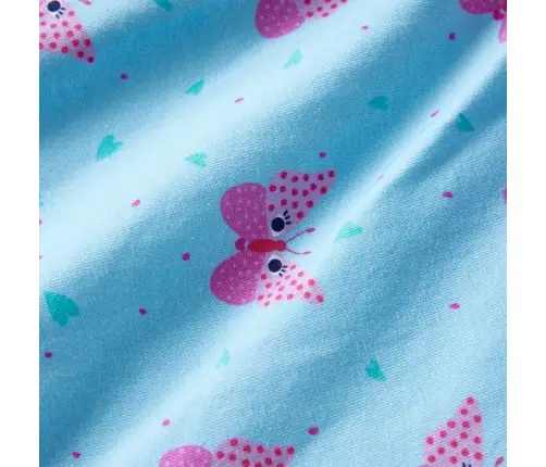 Vaikiška Suknelė Be Rankovių Su Sagutėmis, Mėlynos Spalvos, 104 Dydžio