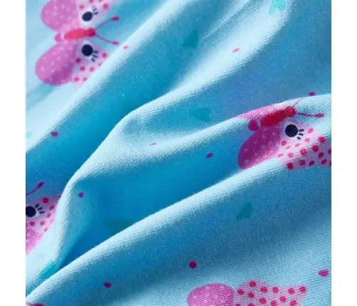 Vaikiška Suknelė Be Rankovių Su Sagutėmis, Mėlynos Spalvos, 104 Dydžio