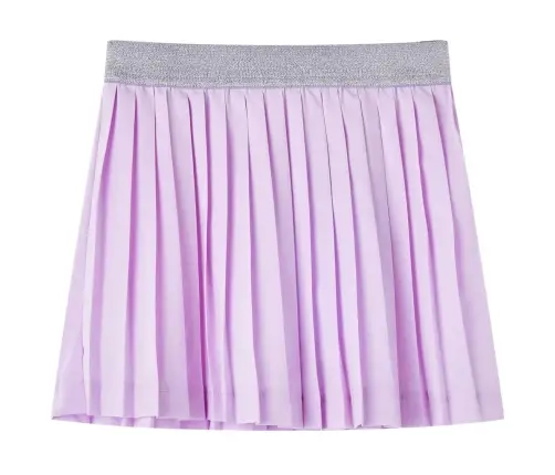 Vaikiškas Klostuotas Sijonas, Alyvinės Spalvos, 104 Dydžio