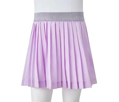 Vaikiškas Klostuotas Sijonas, Alyvinės Spalvos, 104 Dydžio