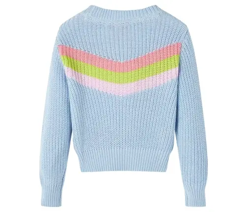 Bērnu Džemperis, Adīts, Zils, 116