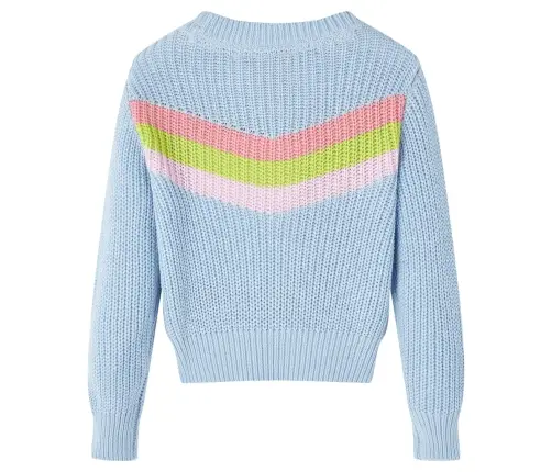 Bērnu Džemperis, Adīts, Zils, 128