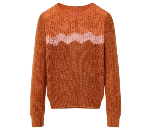 Vaikiškas Megztinis, Smėlio Spalvos, Megztas, 128 Dydžio