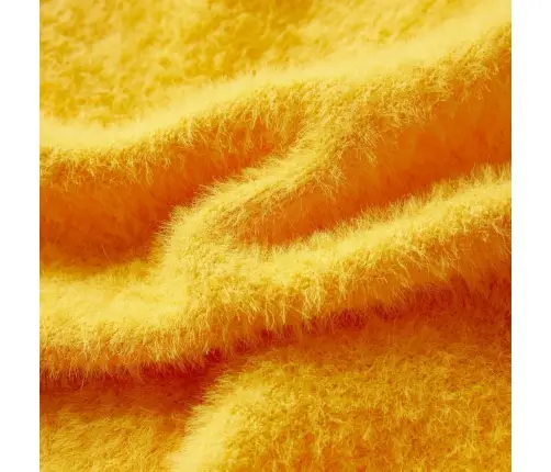 Vaikiškas Megztinis, Geltonai Rudos Spalvos, Megztas, 128 Dydžio